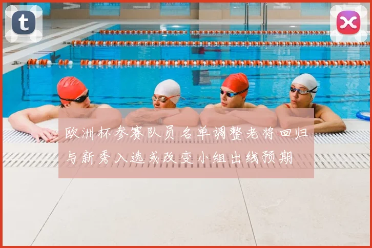 欧洲杯参赛队员名单调整老将回归与新秀入选或改变小组出线预期
