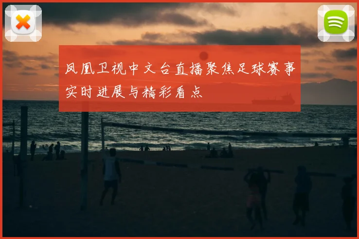 凤凰卫视中文台直播聚焦足球赛事实时进展与精彩看点